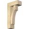 Ekena Millwork Westlake Block Rough Sawn Bracket w/ Offset Brace, Douglas Fir, 6"W x 14"D x 26"H BKT0604X14X26WTL05RDF - alternate 1